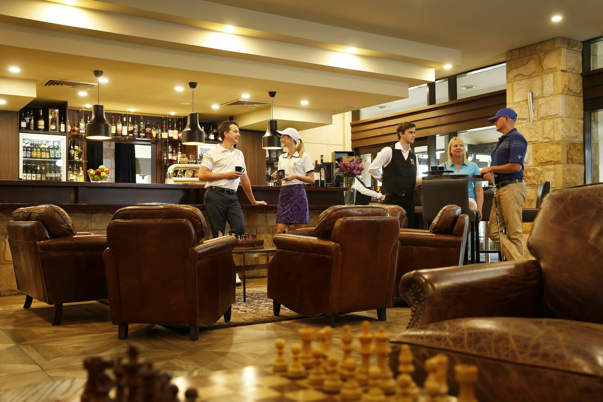 Chateau Elan At The Vintage Pokolbin Exteriör bild Club lounge at the airport